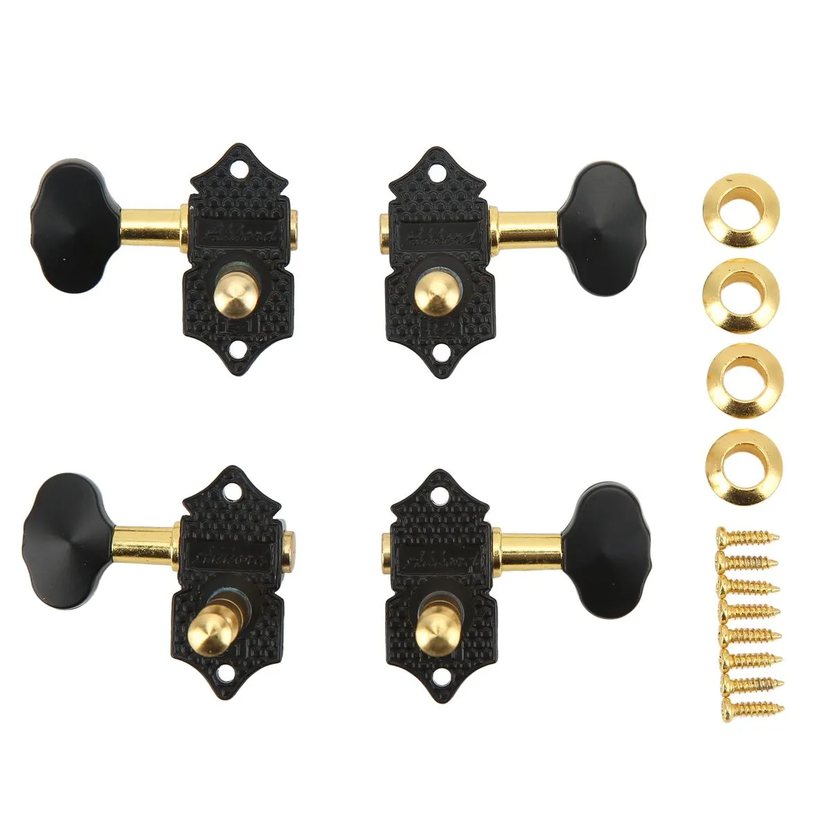 Metal uke tuning pegs (2L+2R)