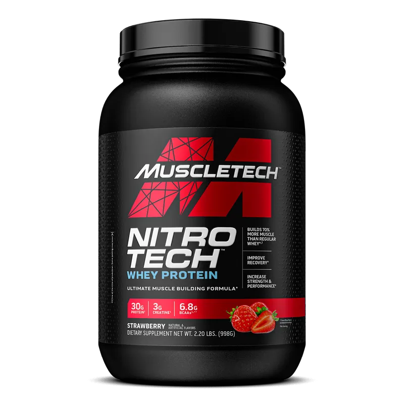 MuscleTech Whey Protein Strawberry - 907g