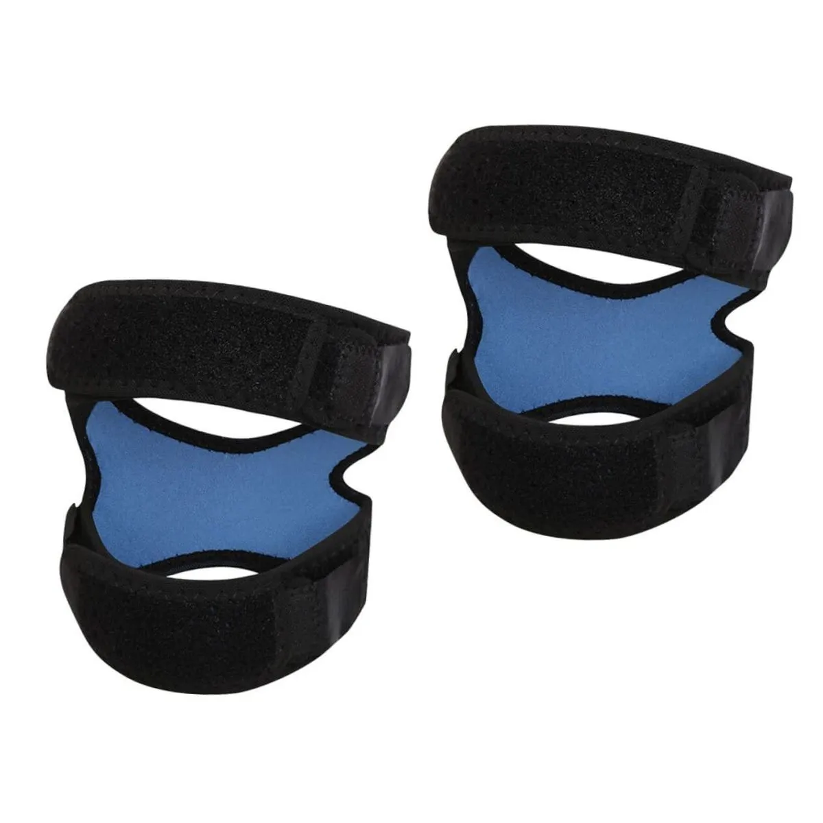 2pcs Kneepads Pressure Relief Polyester Silicone Running Knee Support Brace