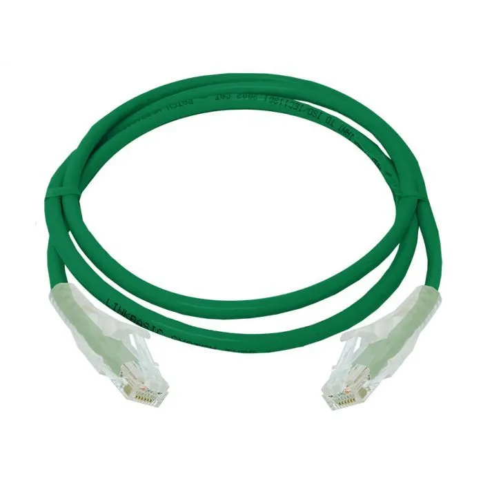 Linkbasic 1 Meter UTP Cat6 Flylead x 4 - Green