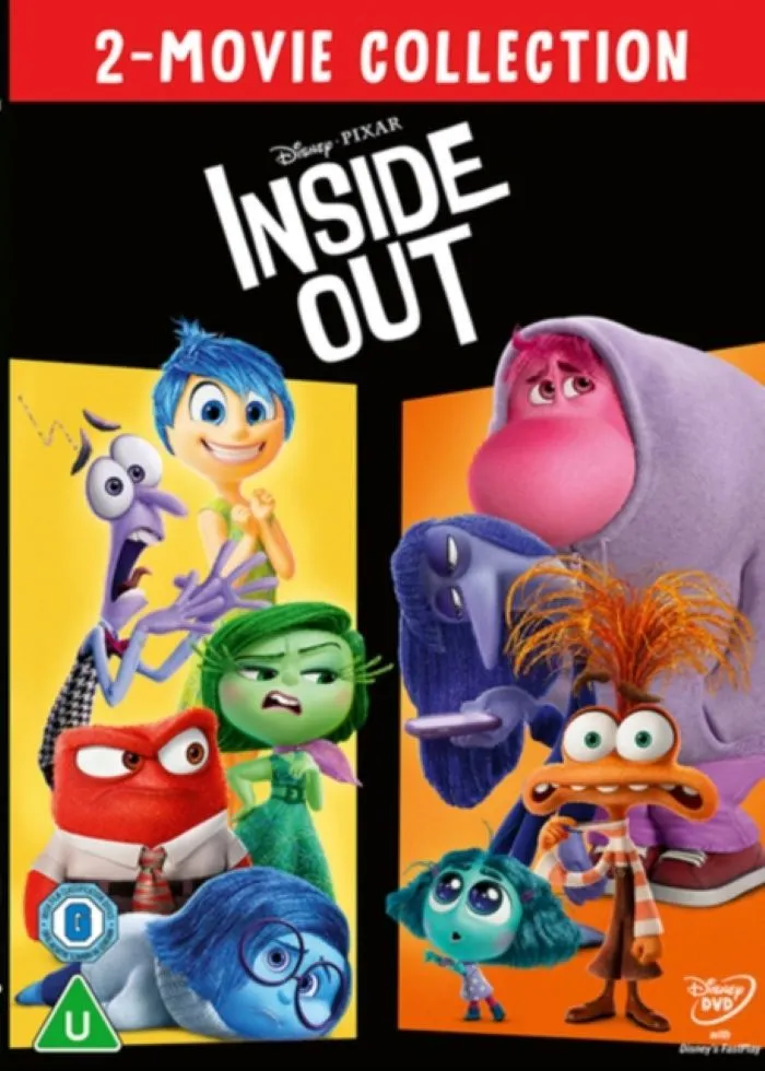 Inside Out 1 & 2 - Two Movie Collection (DVD)
