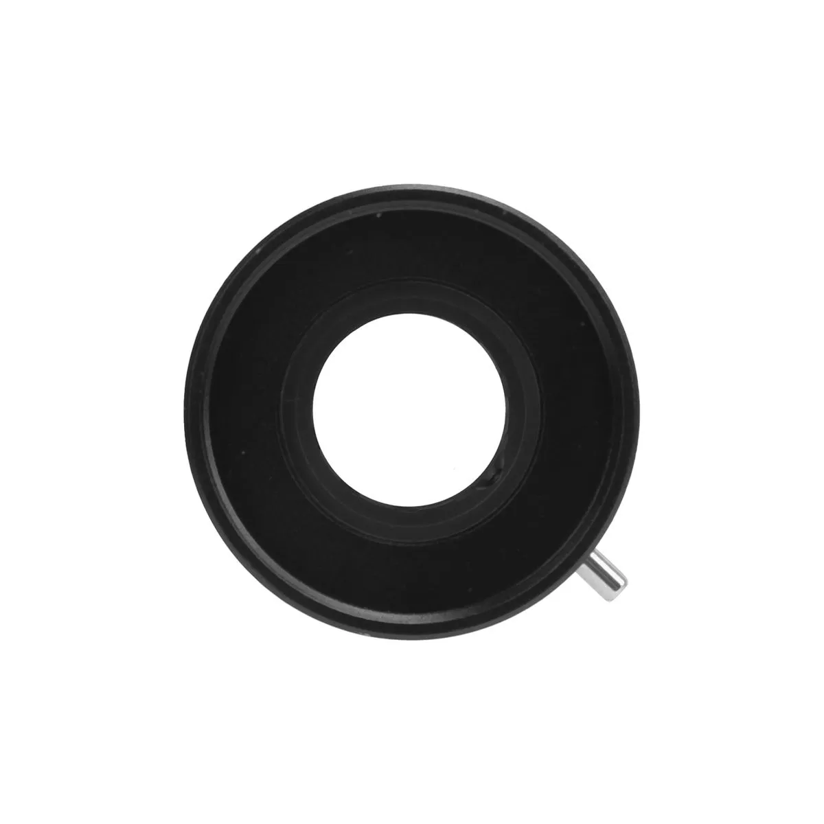 C-mount to CS-mount adapter with 1-12mm aperture