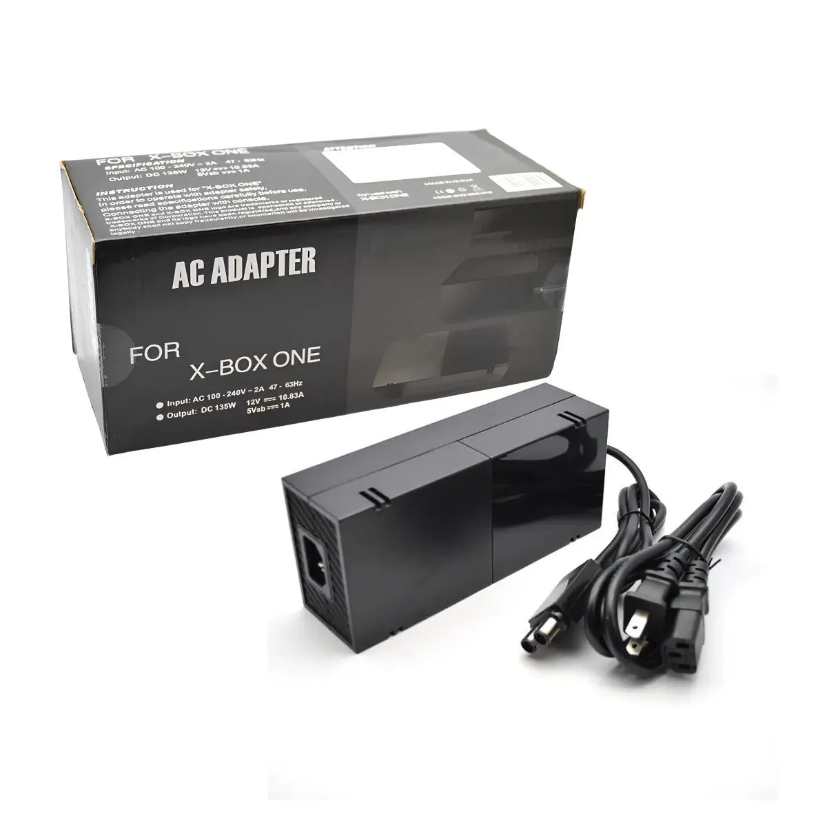 AC Adapter Compatible with Xbox ONE With LED Indicator (PSU) (AC Adapter)
