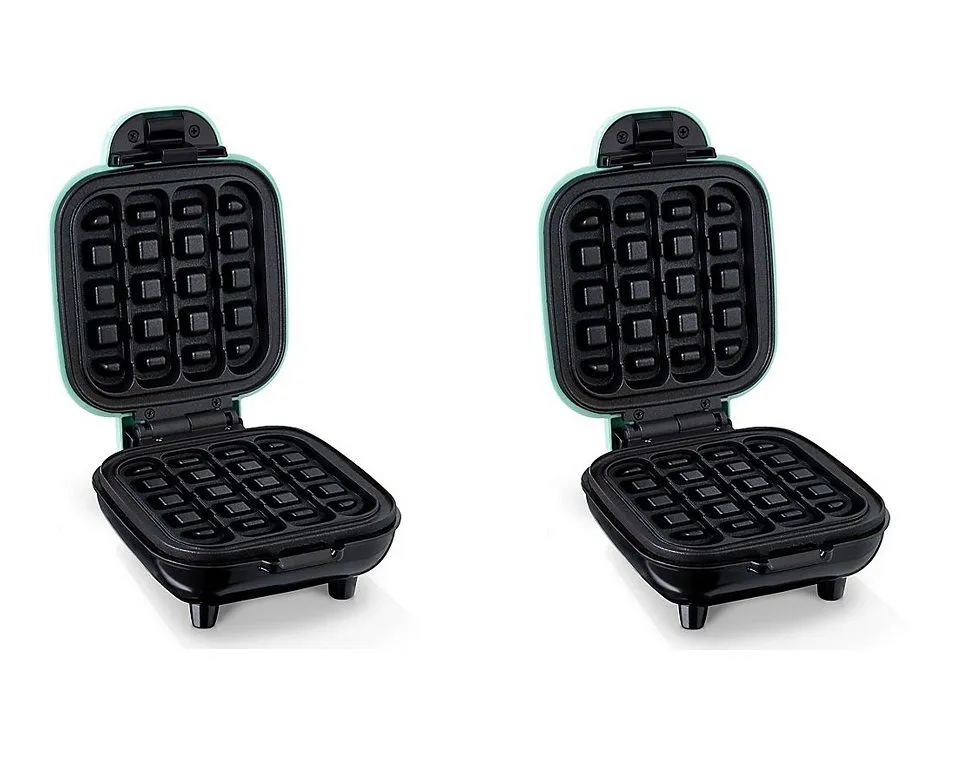 2Pack-Square Waffle Maker Breakfast Machine
