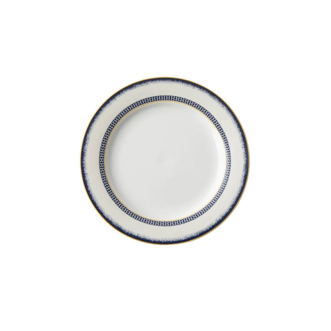 Blue Check Side Plate Set of 4