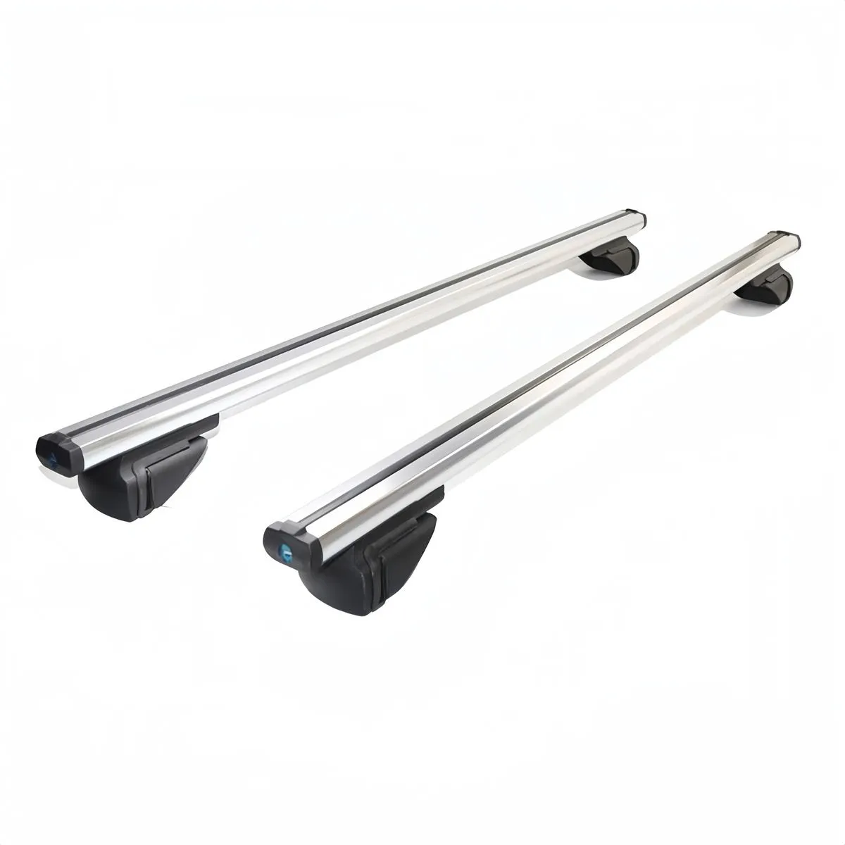 Aluminium Roof Rack - Lockable Carrier Rail - Car Load Carrier Rack - Silver