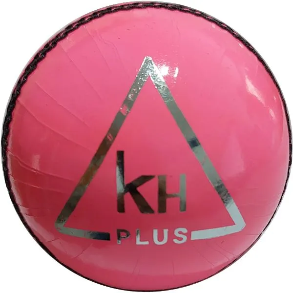 KH Plus 2 Piece Cricket Ball - Pink
