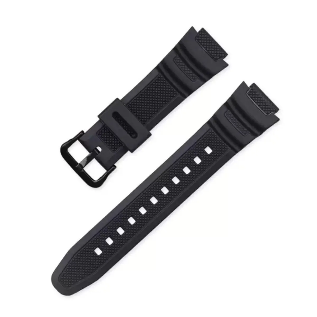 18mm Convex Rubber Watch Strap Replacement