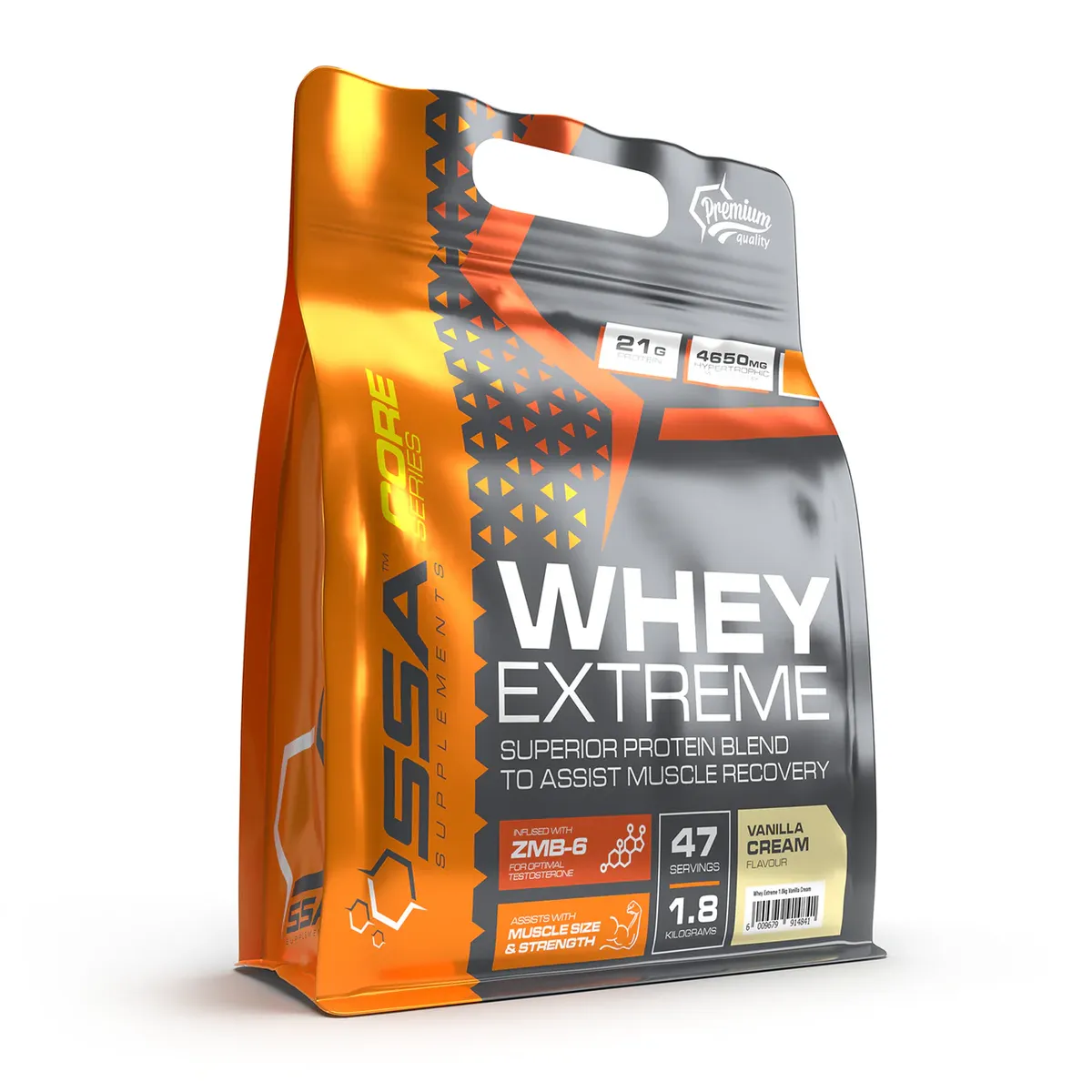 SSA Whey Extreme 1.8kg bag - Chocolate Mousse