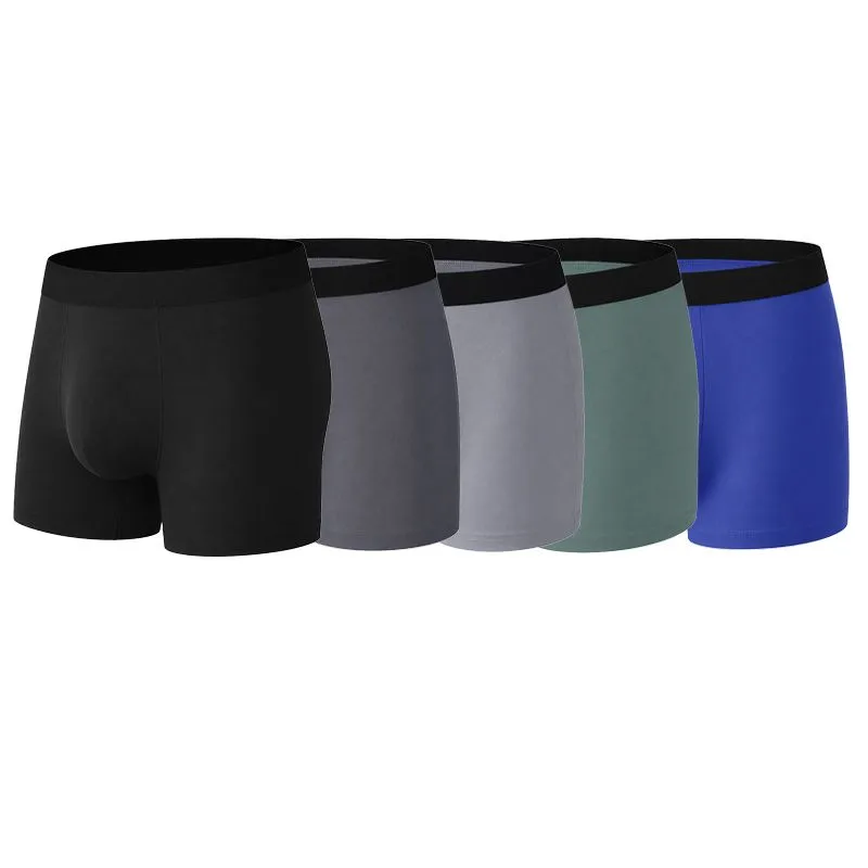 OYY Men's Underwear Breathable Soft Boxer Briefs 5 Pack