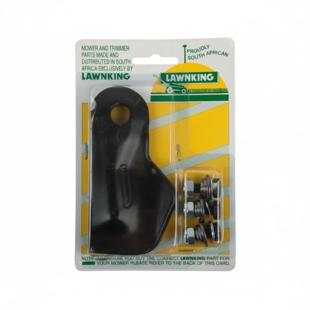 Lawnking Lawnmower Blade and Bolts Set for Rolux Ninja - 3 Piece