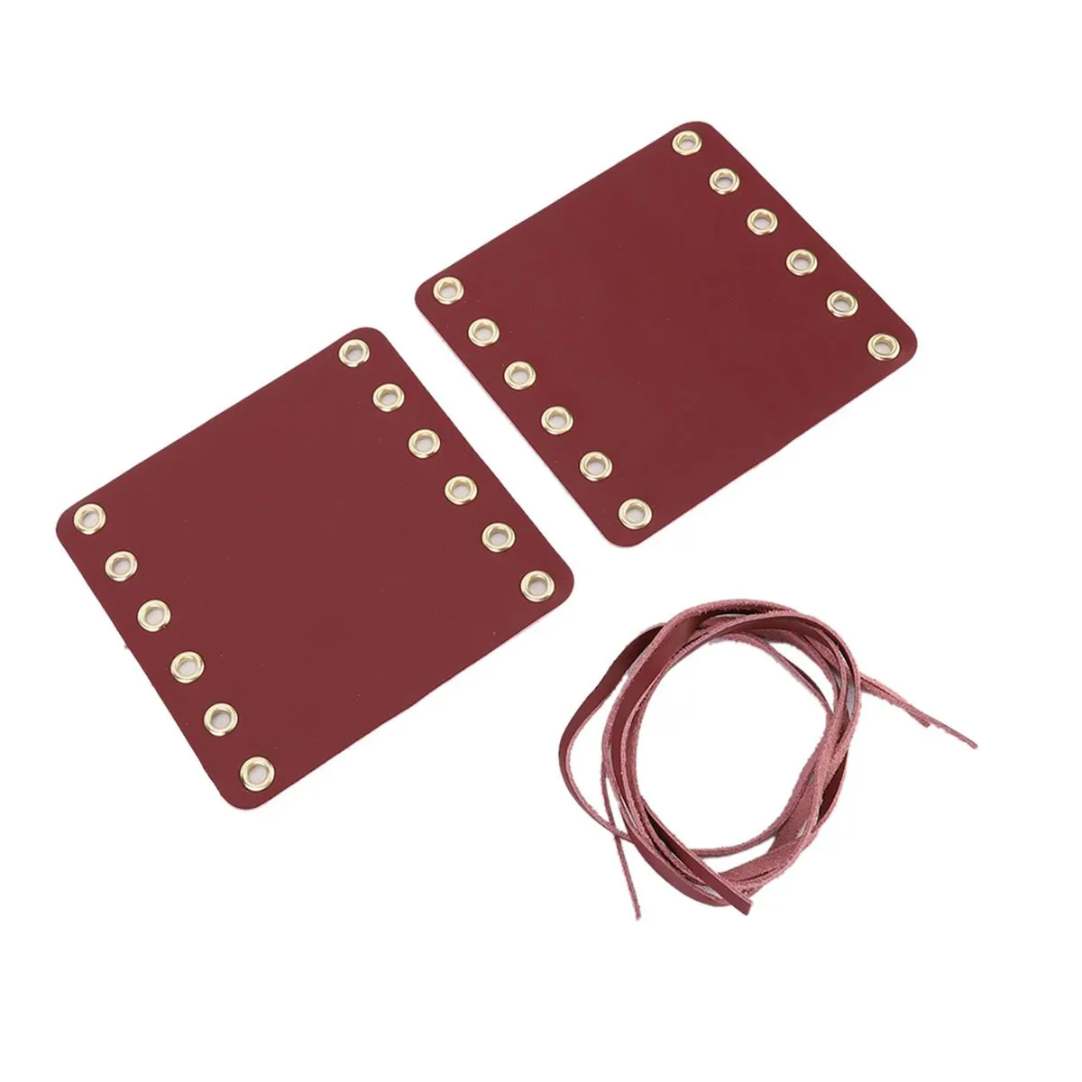 Motorcycle Leather Handlebar Grip Covers Red Home Decor Soft Comfort