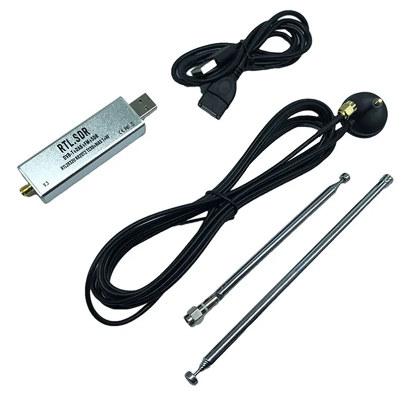 V3 RTL2832U 1PPM TCXO HF Bias Tee SMA Software Defined Radio