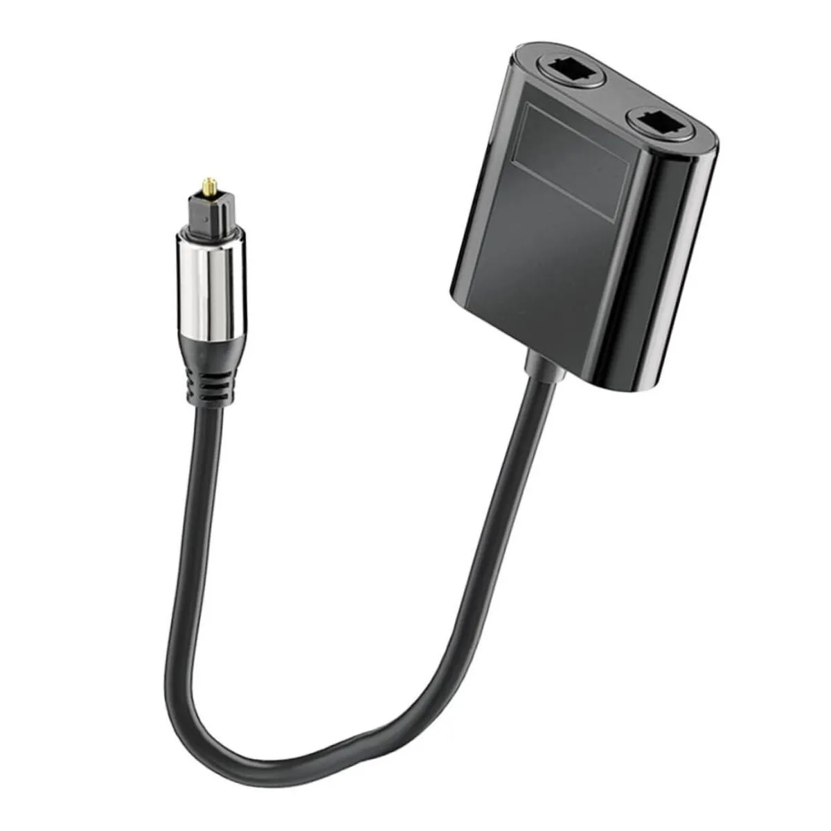 Optical Audio Splitter Out Fiber Cable for Tv and Soundbars Supports