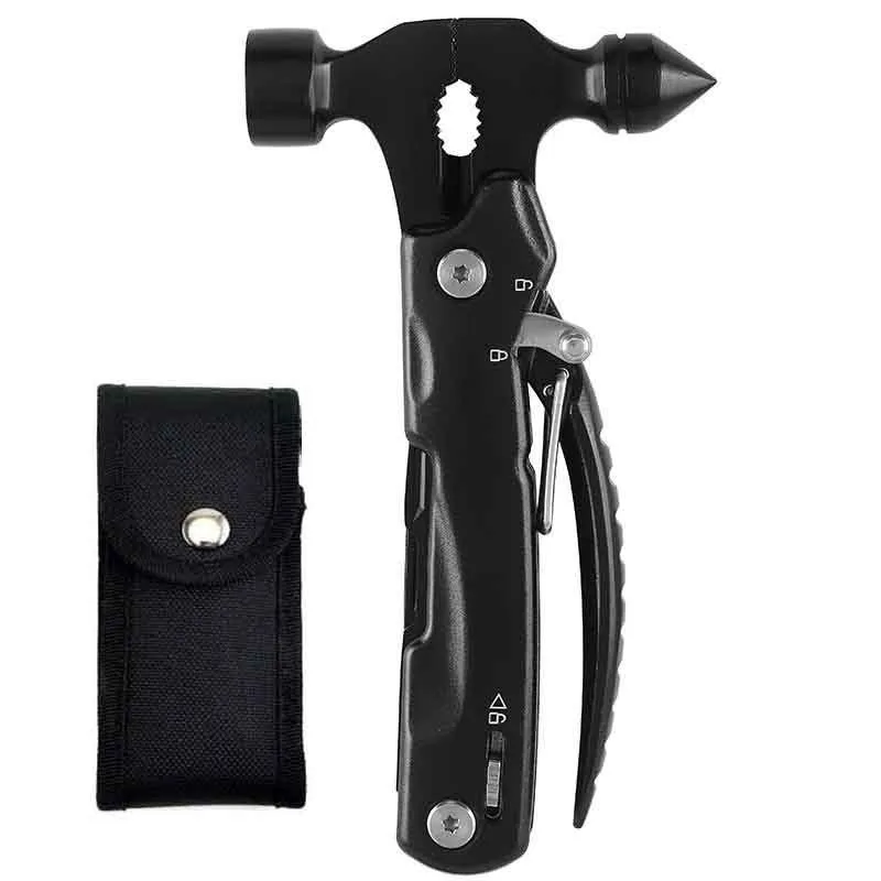 Stainless steel rescue hammer