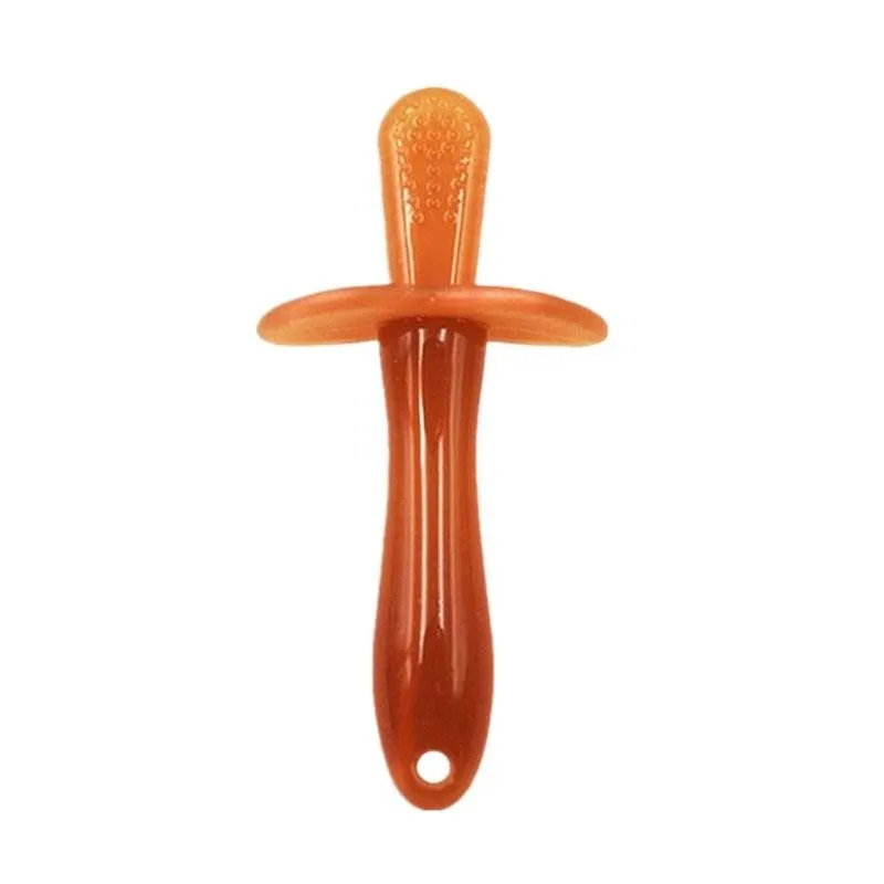 Baby Teething Stick - Anti-Choke Shield Design - BPA Free Silicone