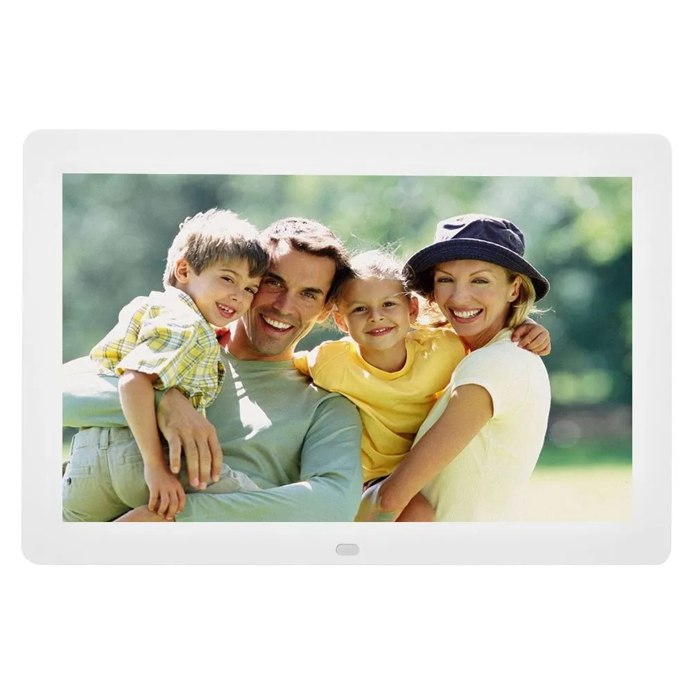12" White Digital Picture Frame