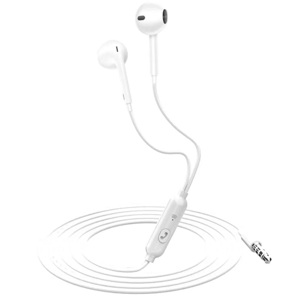 YESPLUS YS-141 TPC Wired Earphones - Stereo In-Ear Headphones with Mic