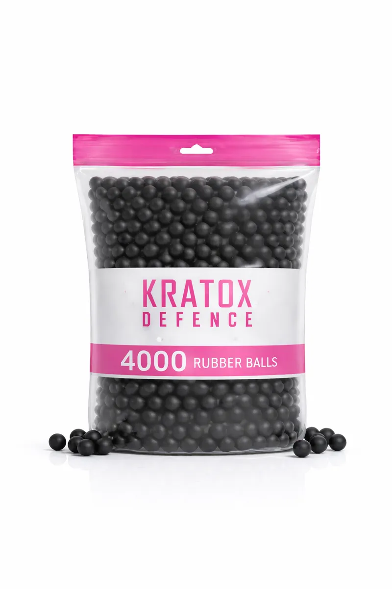 Kratox Defence Rubber Projectile .68 Cal - 4000 Pack Bulk Ammo