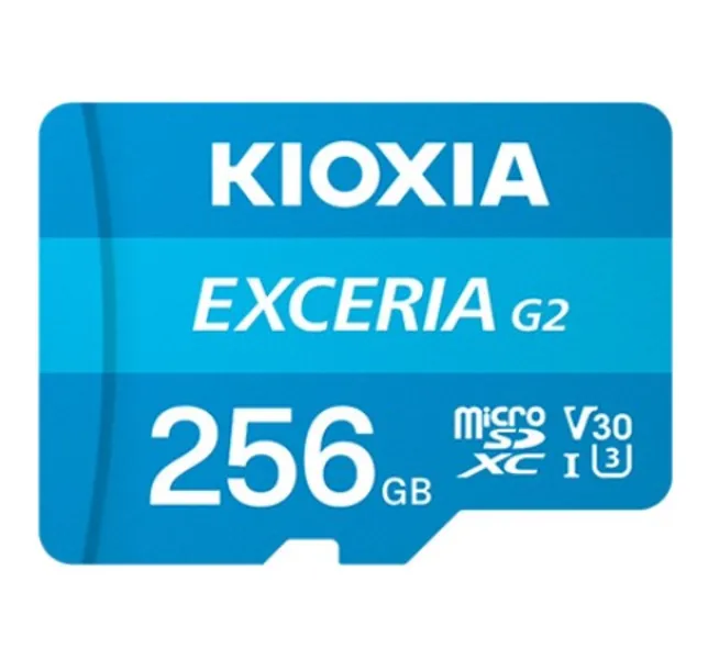 Kioxia Exceria G2 C10 MicroSD Memory Card - 256GB