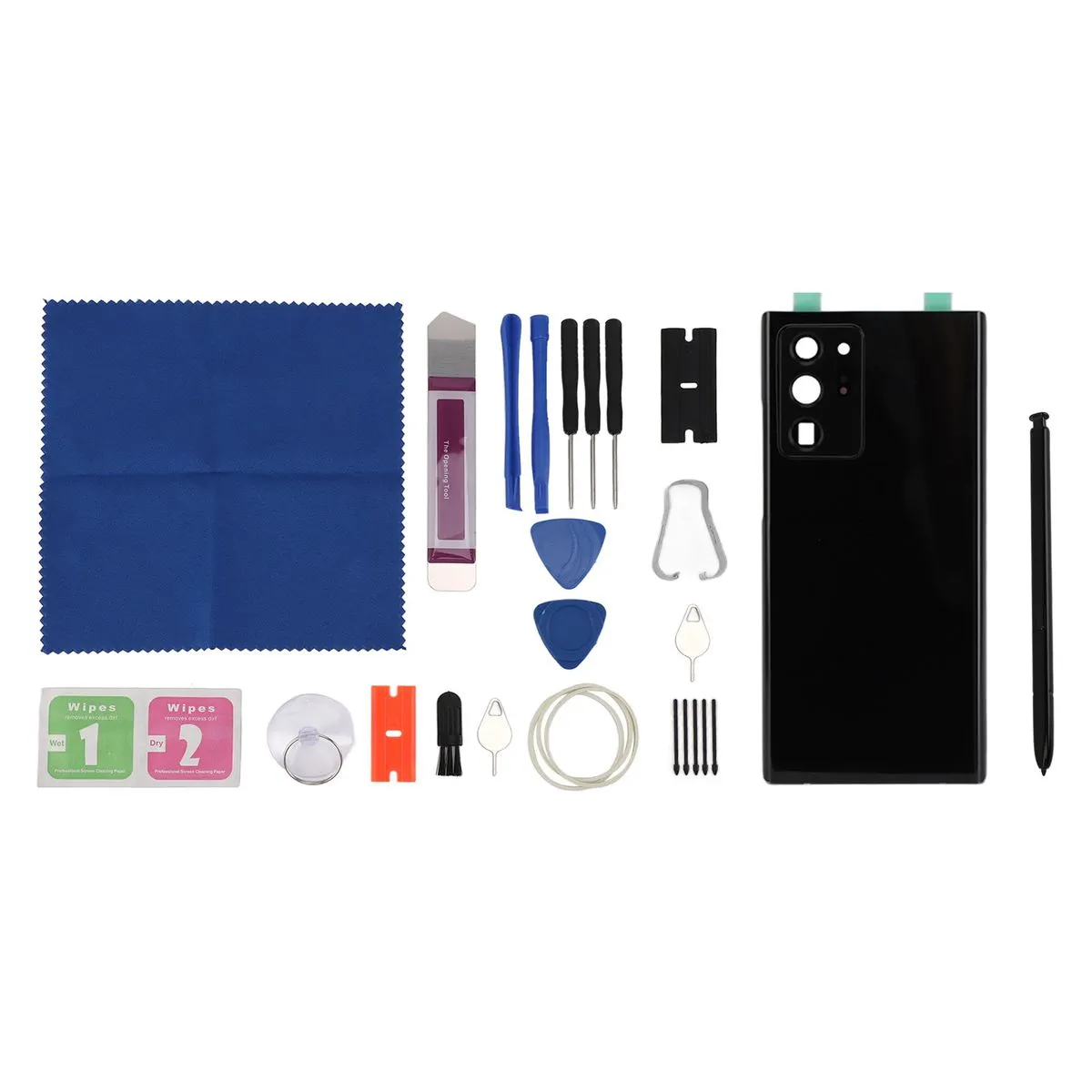 Note 20 Ultra Back Glass Black w/Stylus