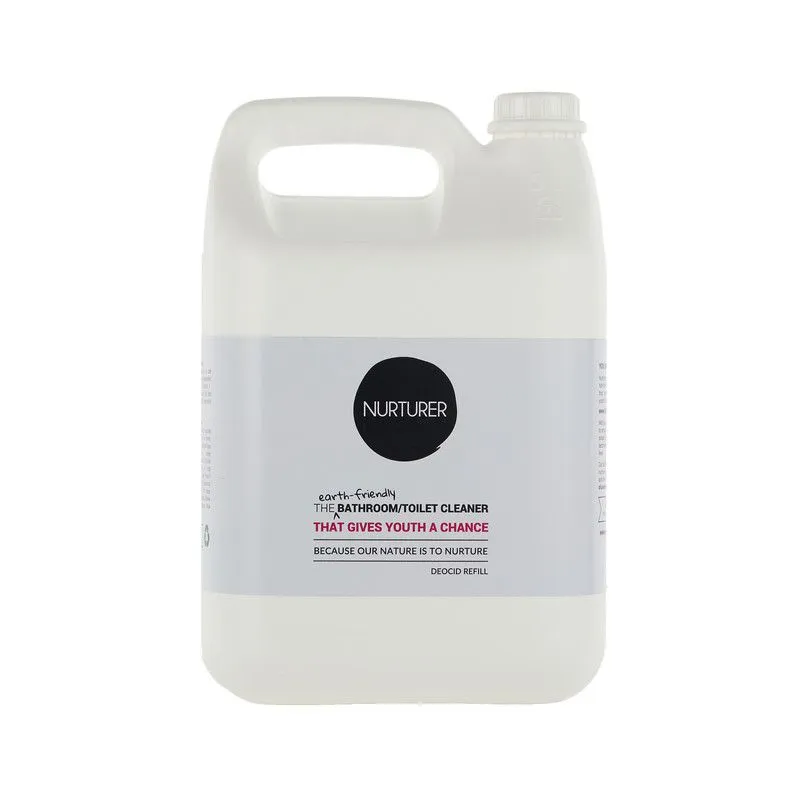 NURTURER Eco-Bathroom/Toilet Cleaner - Cherry - 5L Refill