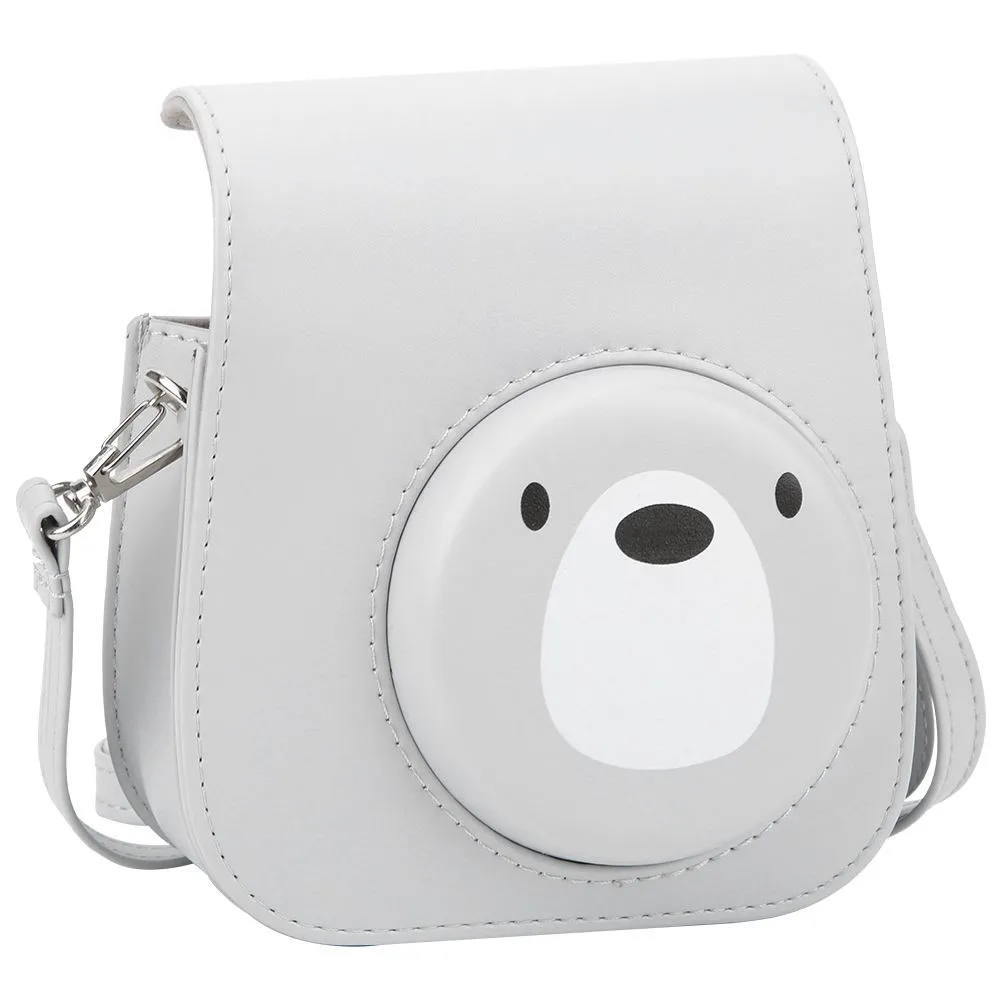 Compatible with Mini 11 Camera Bag Pieces PU Retro Cover Pouch Home Decor