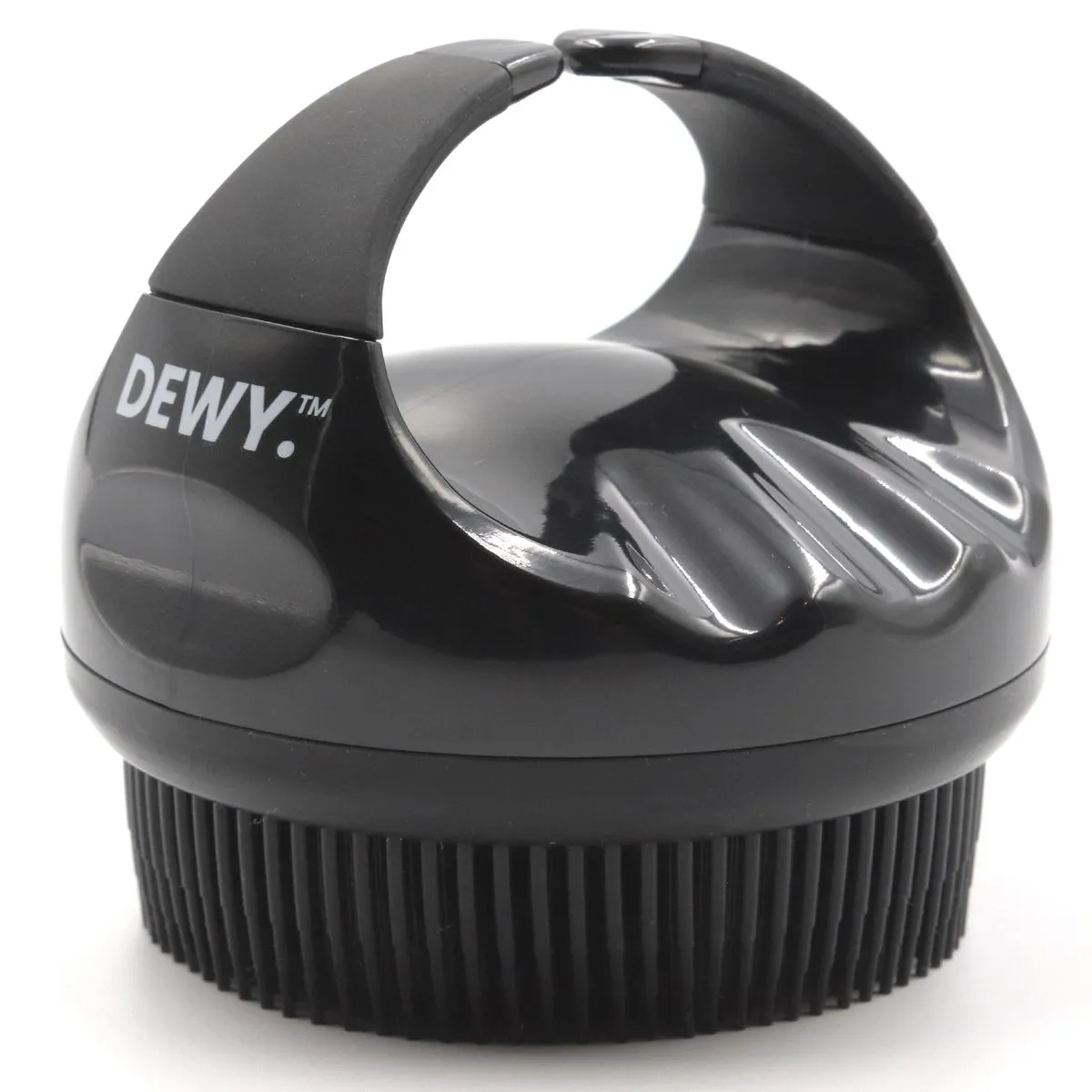 Dewy – Gentle Body Brush / Soft Silicone Bath & Shower Exfoliator (Black)