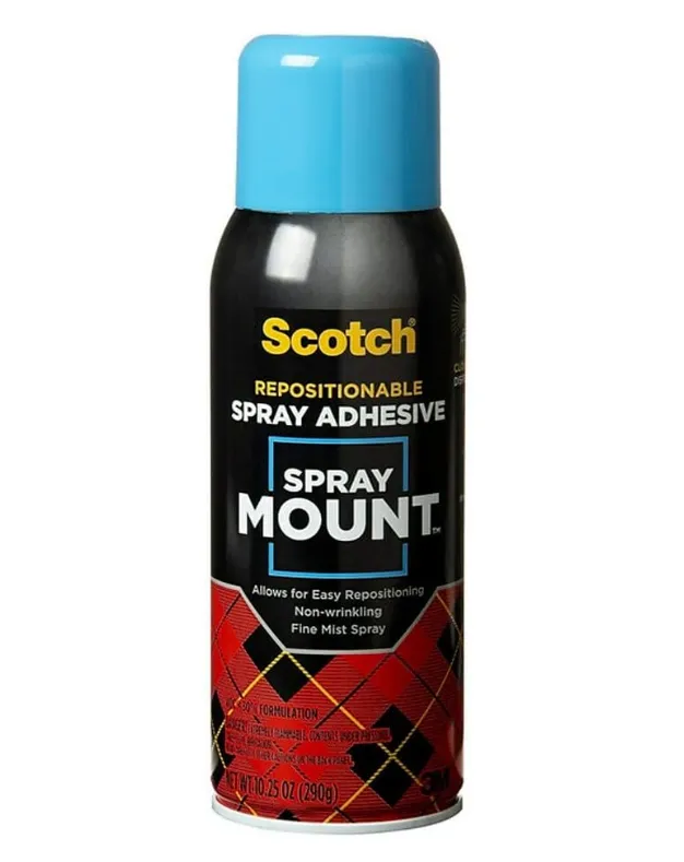 Scotch - Spray Mount Repositionable Spray Adhesive 300ml 6065