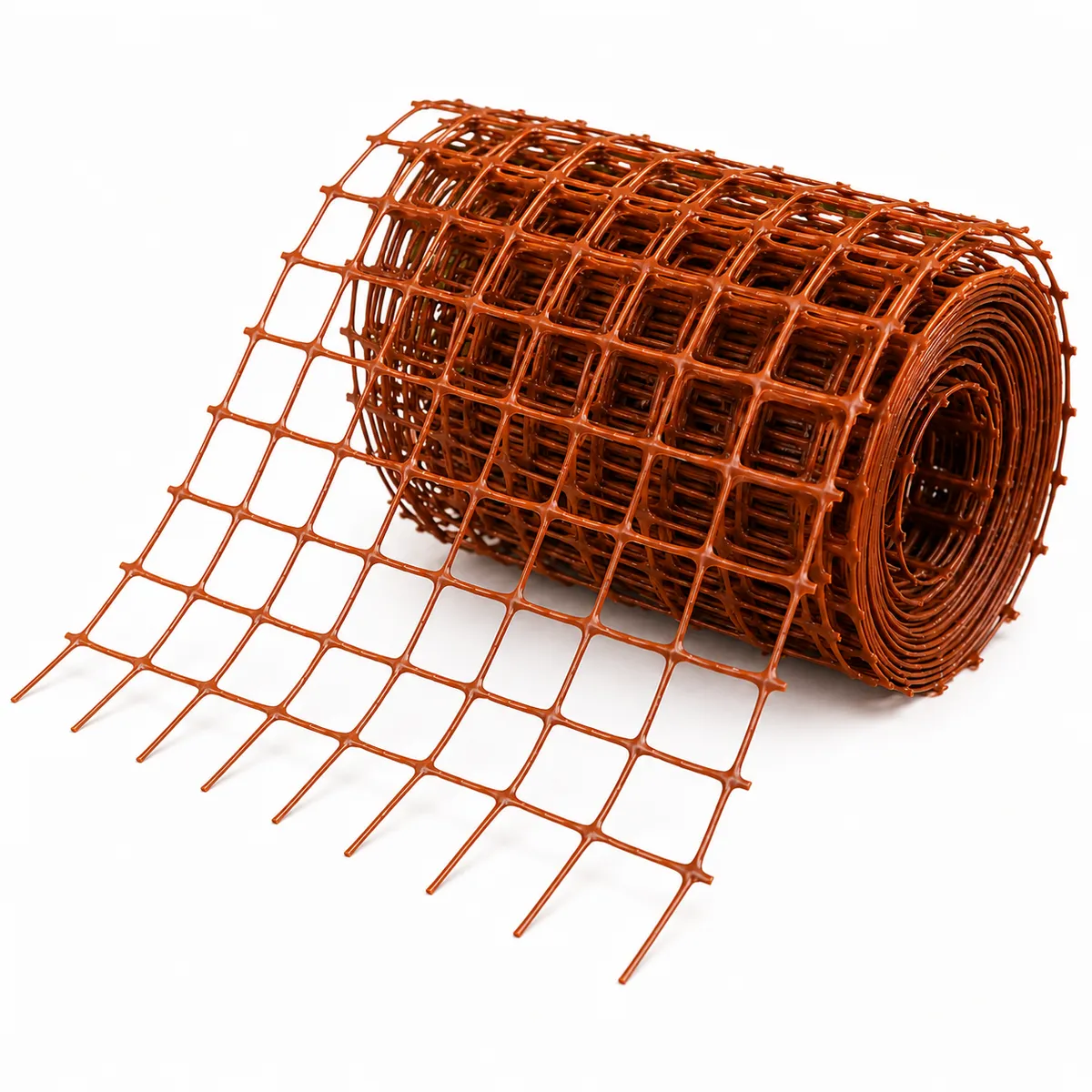 30mm Brown Plastic Netting 1 x 25m