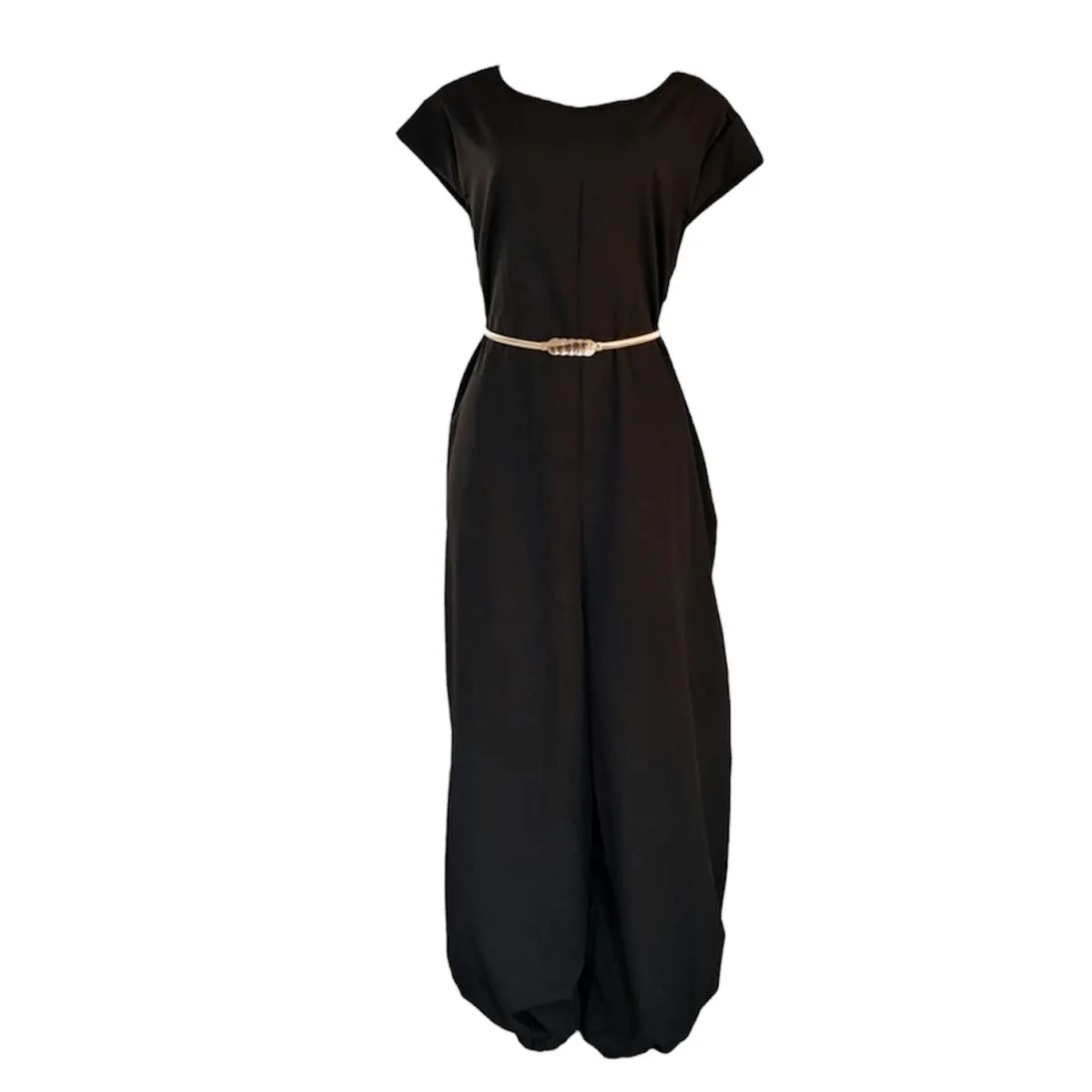 Ladies Midnight Black Elegance Jumpsuit