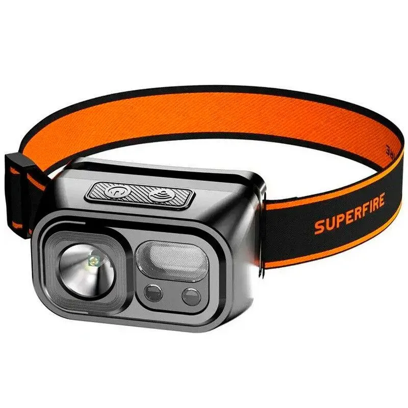 SUPERFIRE HL23- A Rechargeable Headlamp Multifunctional Head Torch 220lm