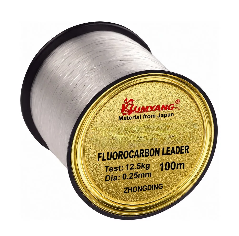 Fish Premium Fluorocarbon Fishing Leader Line 100M Strong and Reliable