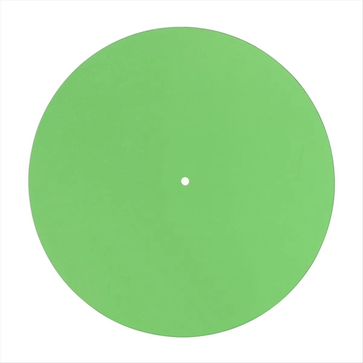 Acrylic Turntable Mat for 12 Inch Record Player Green
