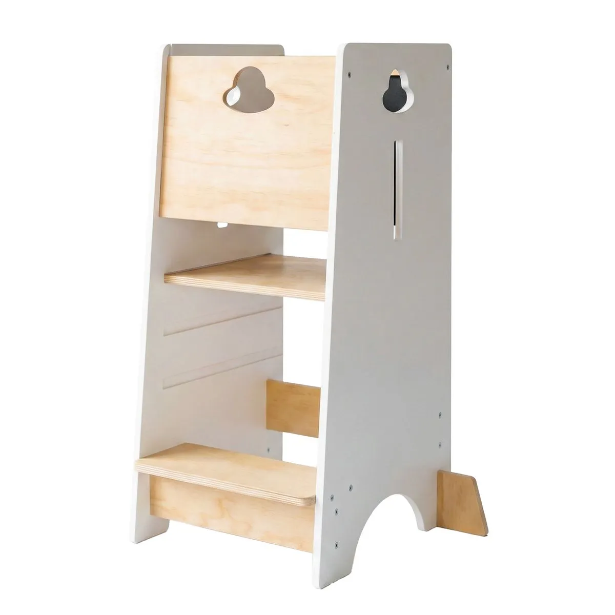 Learning Tower Step Stool Toddlers 3 Adjustable Height Non-Slip Montessori