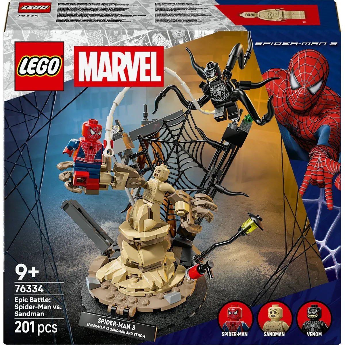 LEGO® Marvel Epic Battle: Spider-Man vs. Sandman 76334