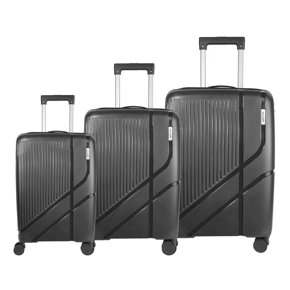 Marco AeroShield 3-Piece Luggage Set - Black
