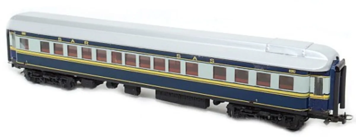 South African Old Blue Train Passenger Wagon C13B Model Train