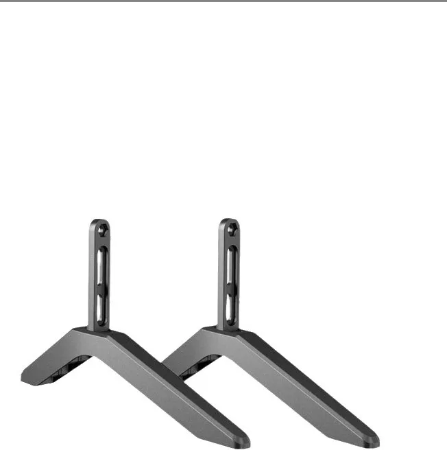 TV Stand, Table / Floor Stand, TV Base Pedestal Feet, 32"-75" Universal