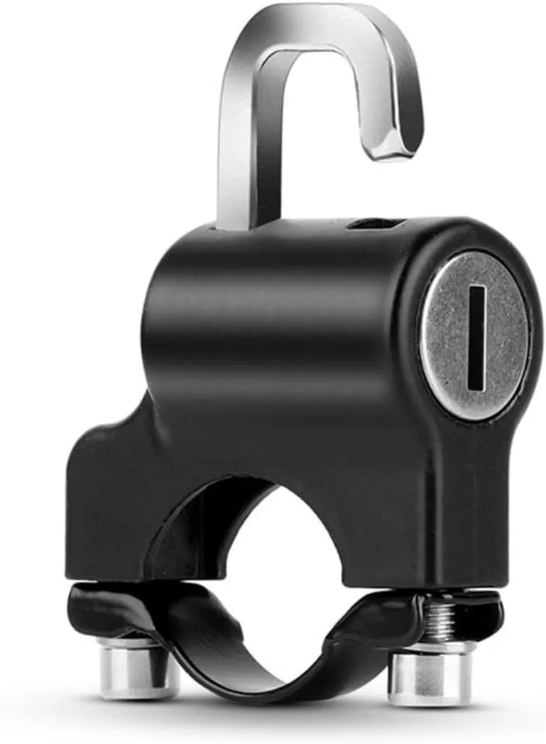 Theft Helmet Lock Security Device for Helmets, Ladders and Strollers