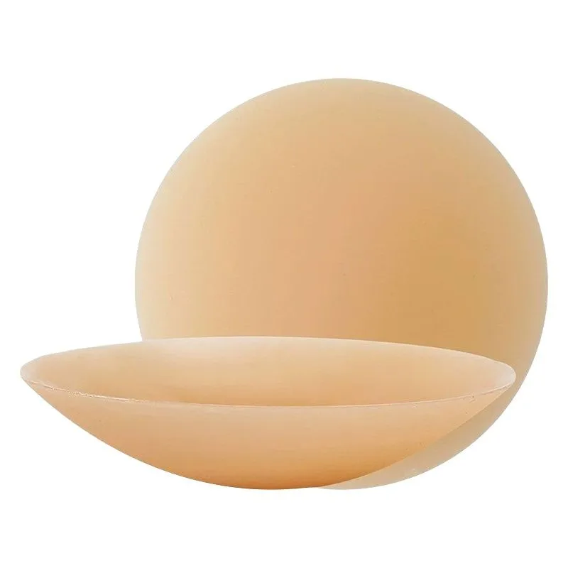 Reusable Silicone Nipple Covers - Waterproof,Grippy Breast Stickers - Brown