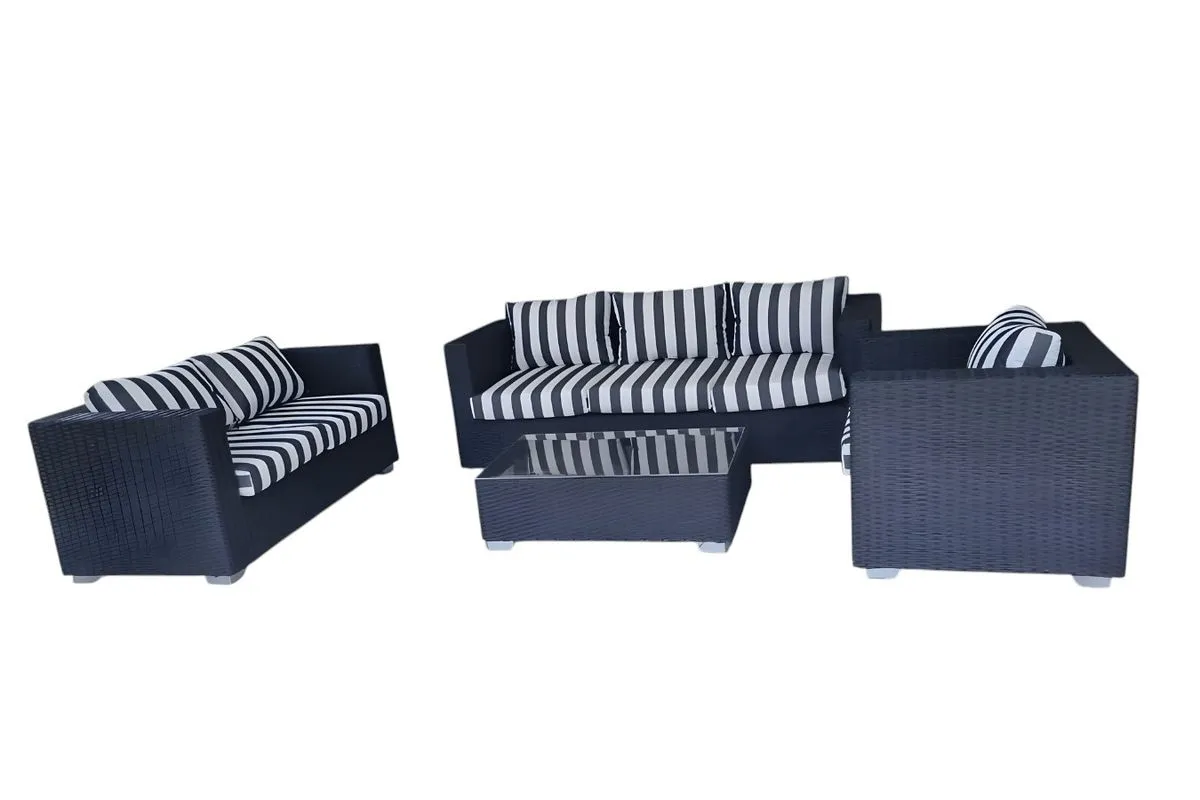 Black Mamba 4 Piece Patio Set