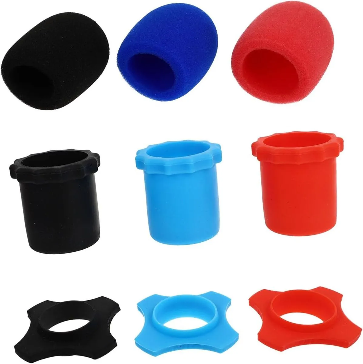 Shockproof Mic Protective Covers Washable Sturdy Accessories Assorted Colo