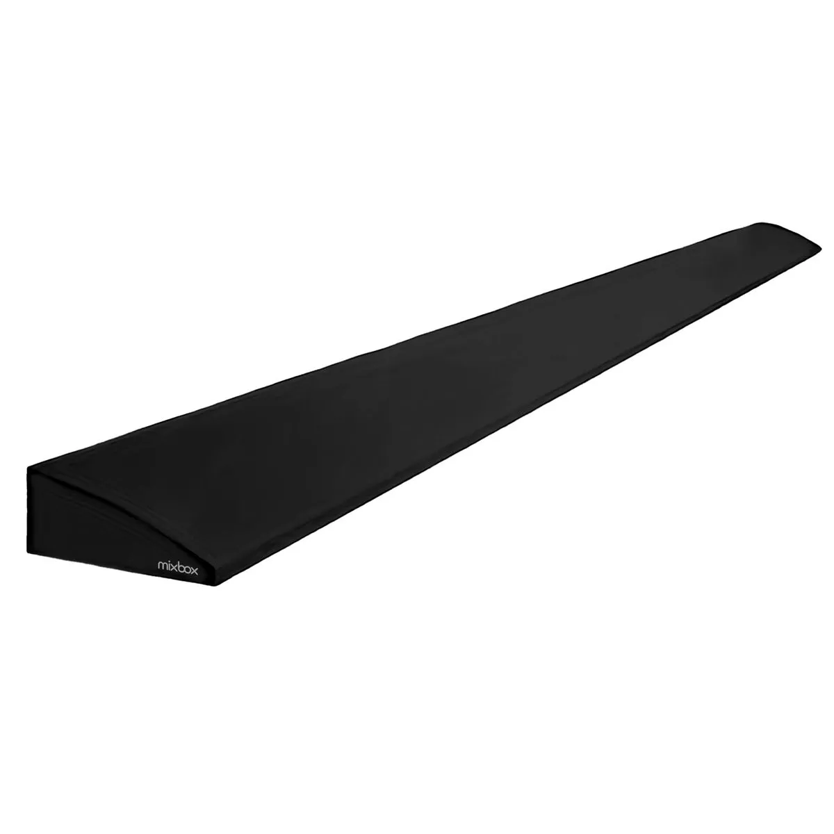 Mix Box Self Adhesive Rubber Threshold Ramp,1 Meter Length - Black