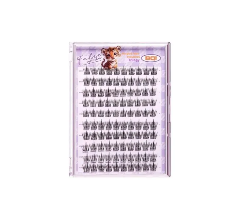 Segmented False Eyelashes Create A Natural, Light, And Voluminous Effect. - Trilogy100
