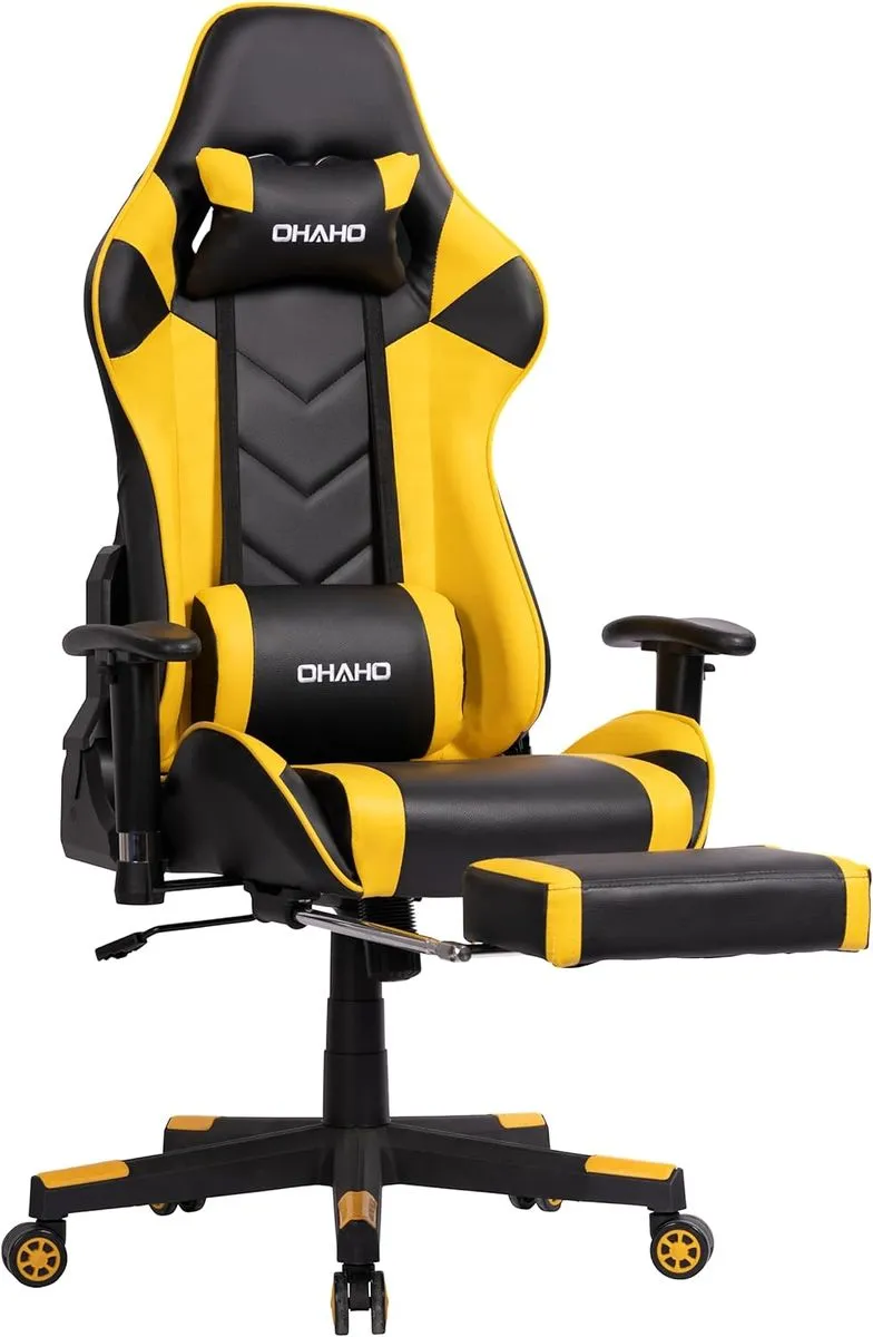 Chaho Gaming Chair Yellow