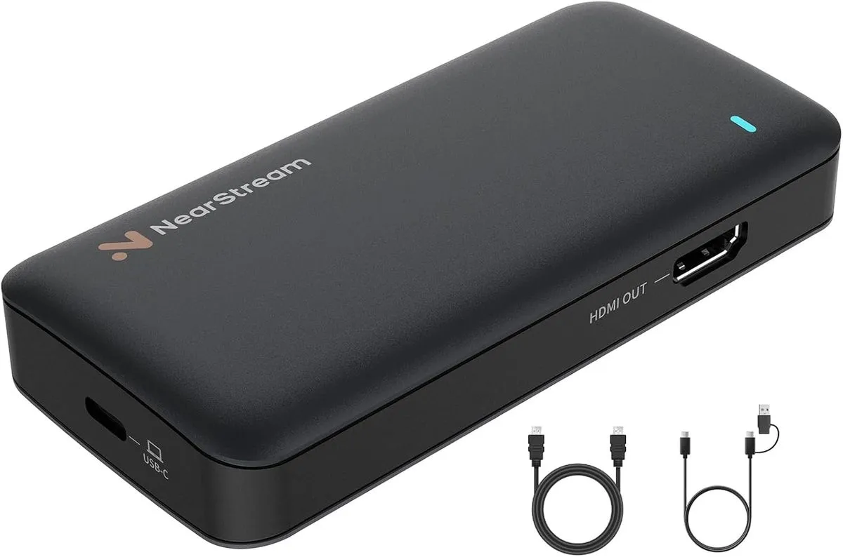 NearStream CCD10 1080P/60 (4k Passthrough) Camera & Console Capture Card
