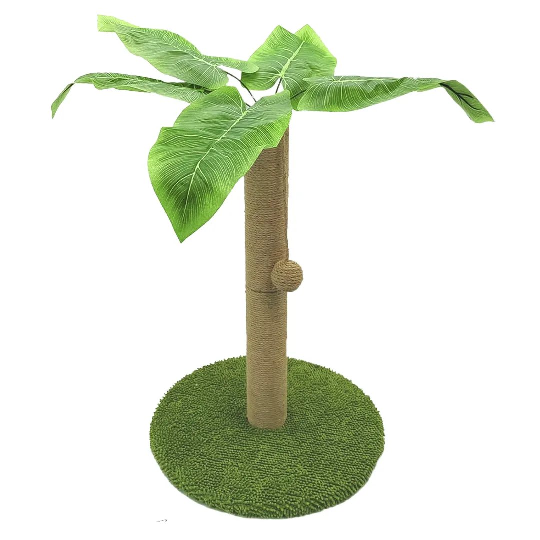 50cm Cat Tree Tower Scratcher Climbing Frame Scratching Post with Toy Ball