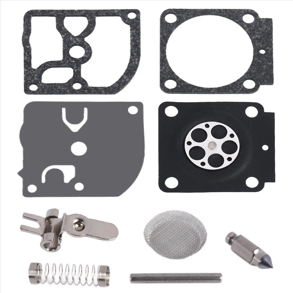 8Set Carburetor Repair Kit Trimmer Parts Rb-100 Gasket Diaphragm