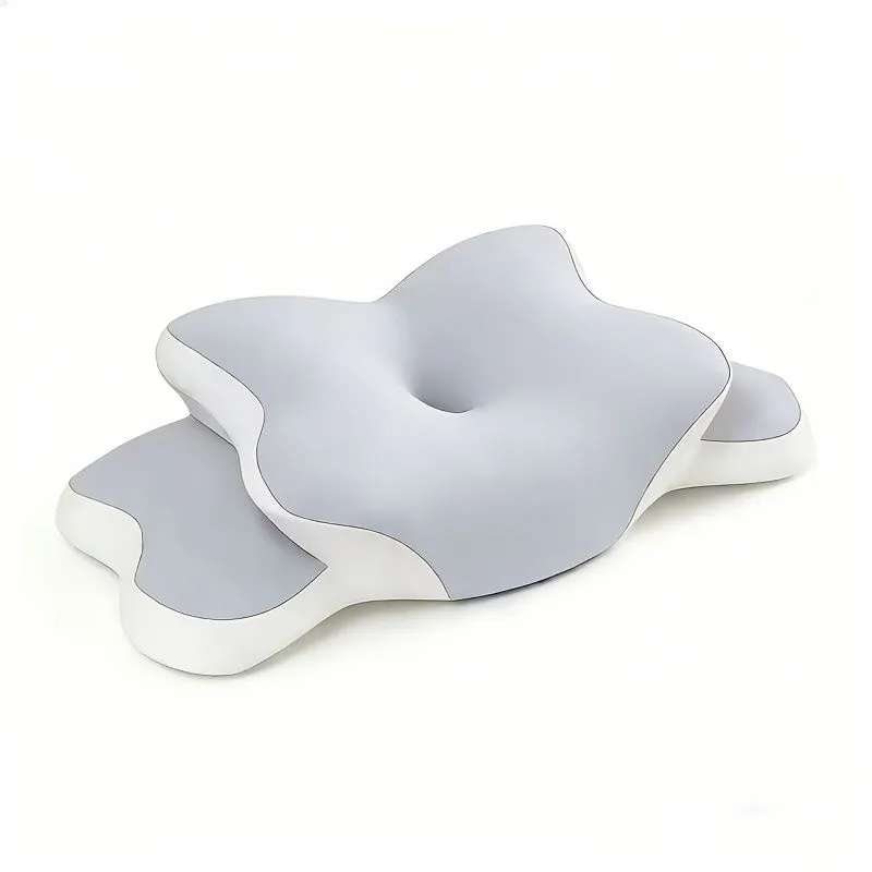 1 Piece Butterfly Ergonomic Neck Adults, Slow Rebound with Adjustable Twin